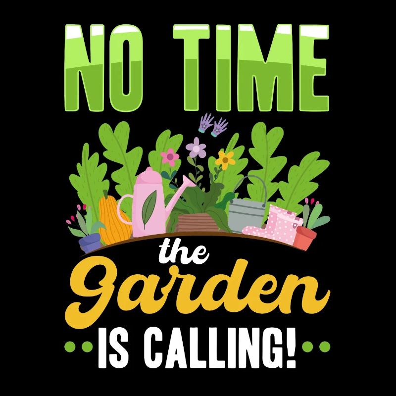 Pas le temps, le jardin vous appelle!
