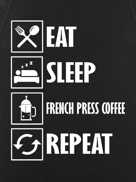 French pressed coffee