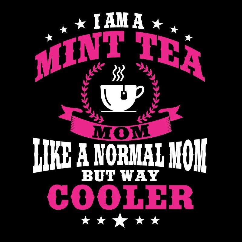 Mint Tea Mom Outfit Tea Drinking Women