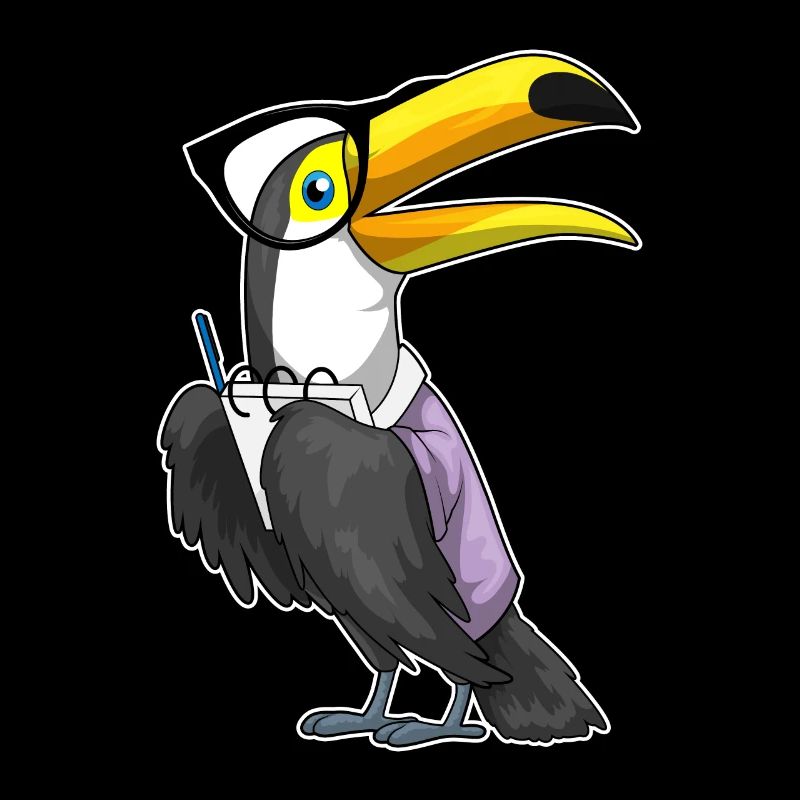 Toucan Secretary Notepad