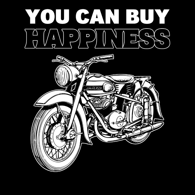 Vous pouvez acheter Happiness Motorcycle