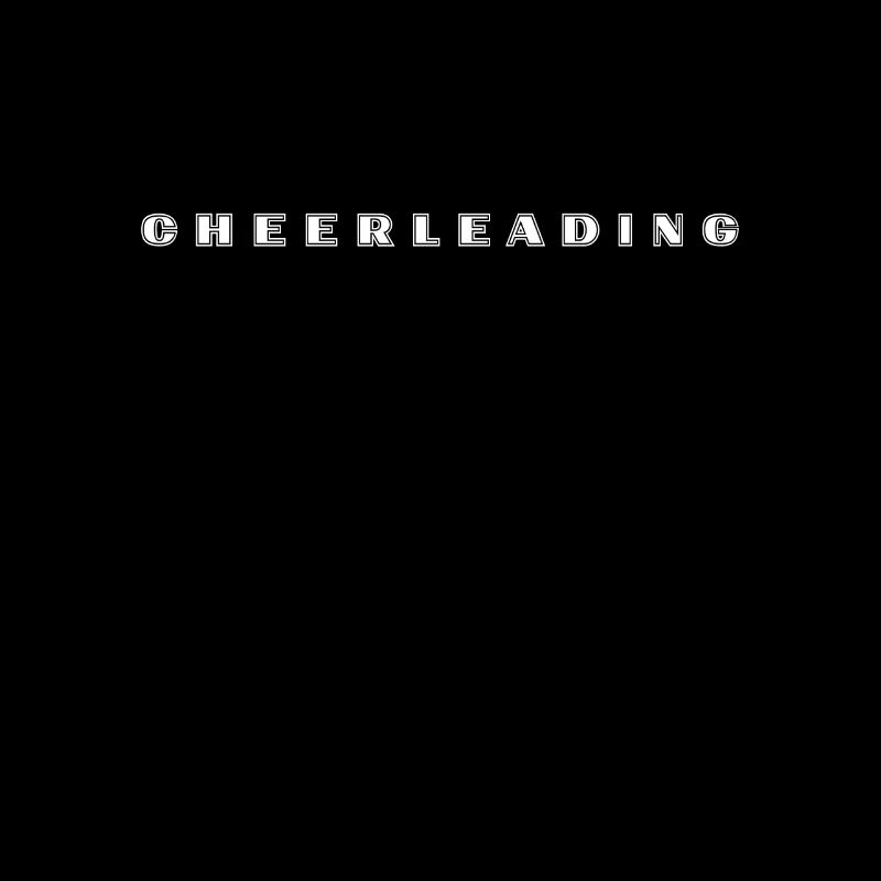 Lettrage de cheerleading