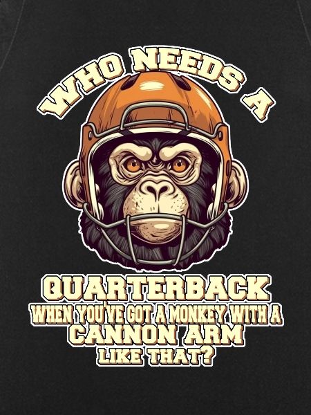 Motivating Quaterback Monkey