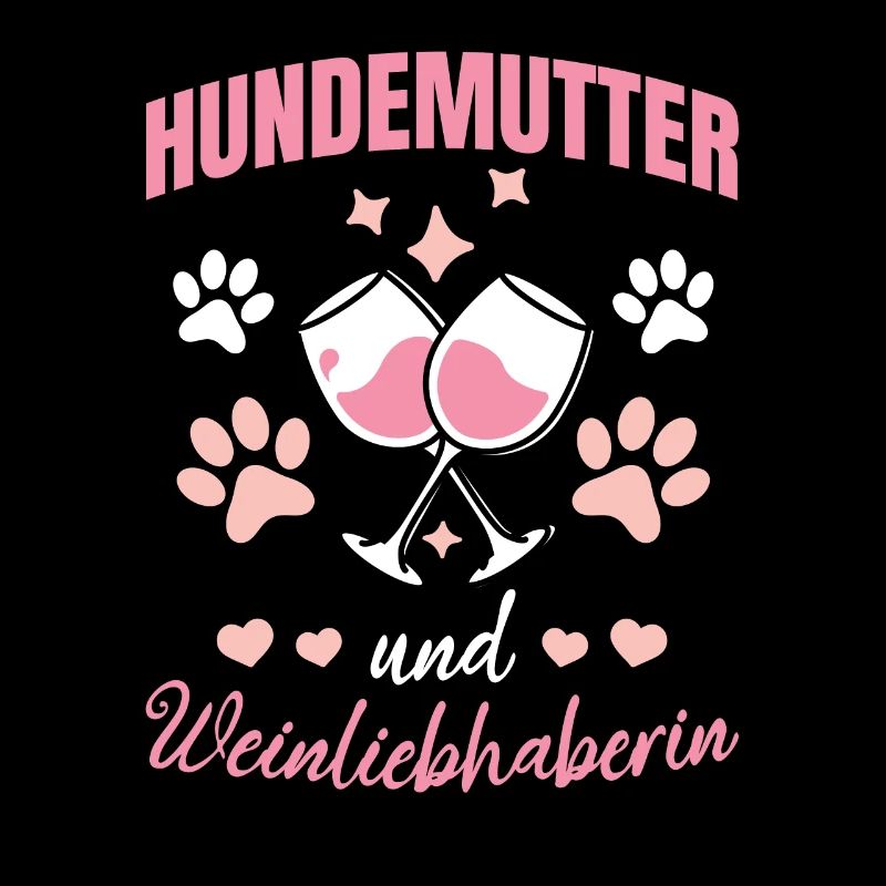 Hundemutter und Weinliebhaberin