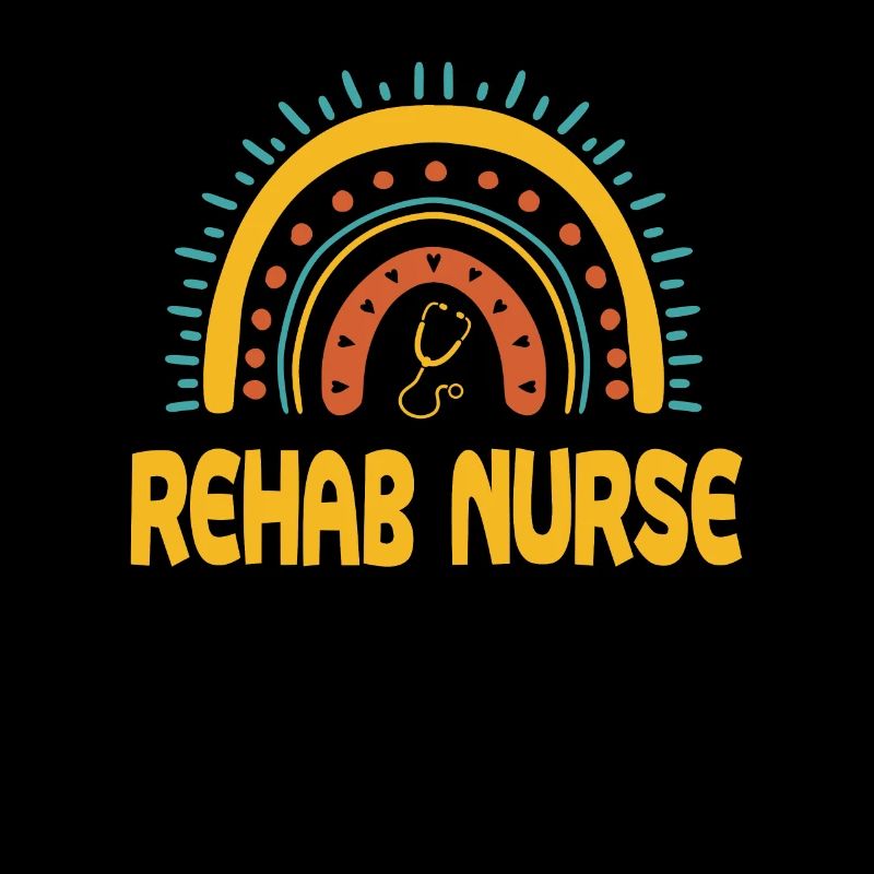Rehab Nurse Boho Rainbow