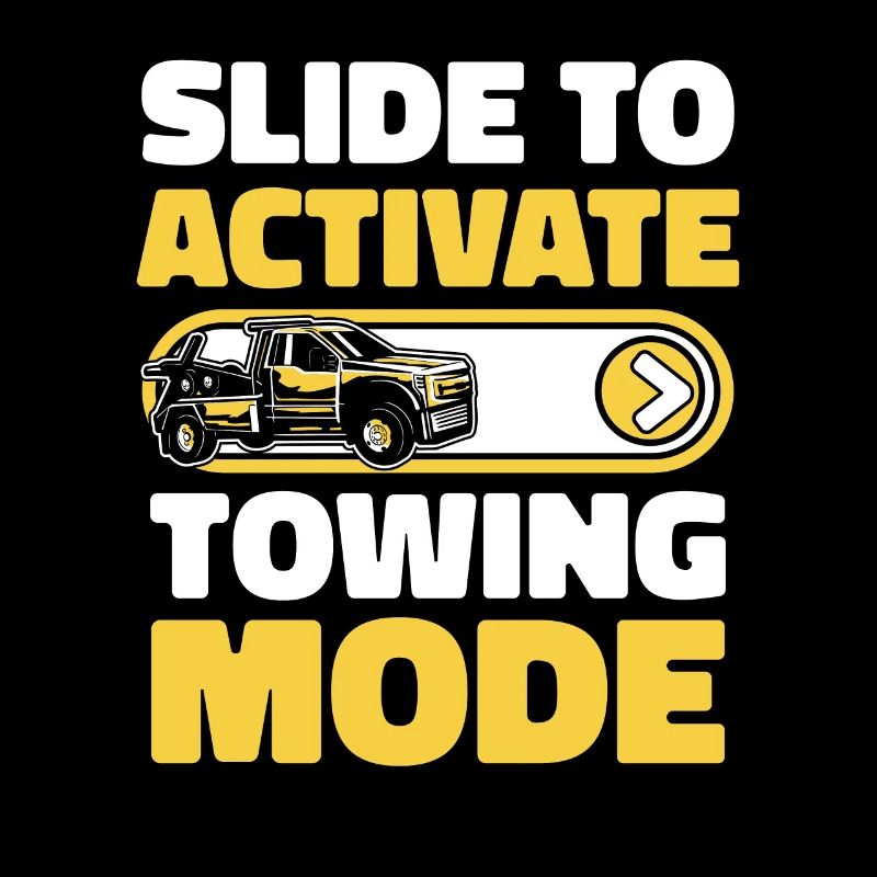 Slide To Activate Towing Mode Abschlepper