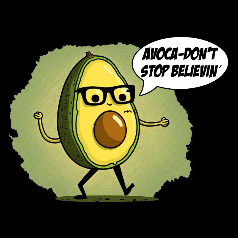 N’arrêtez pas de croire Nerd Avocado