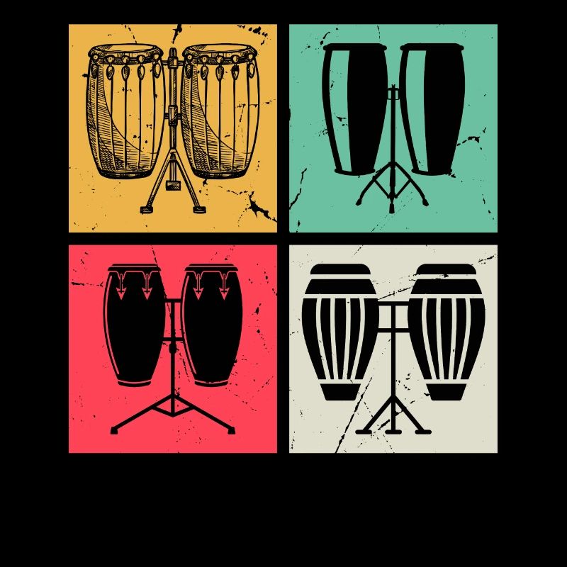 Retro Conga Drums Conga Instruments - Retro Congas