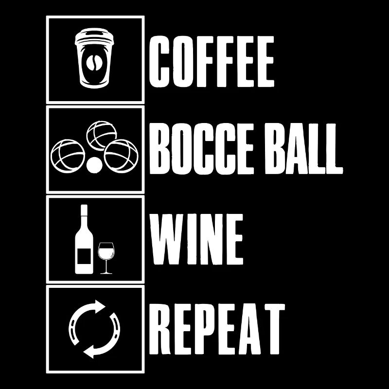 Bocce Saying Bocce Ball with Jack Bocci Game Bocce