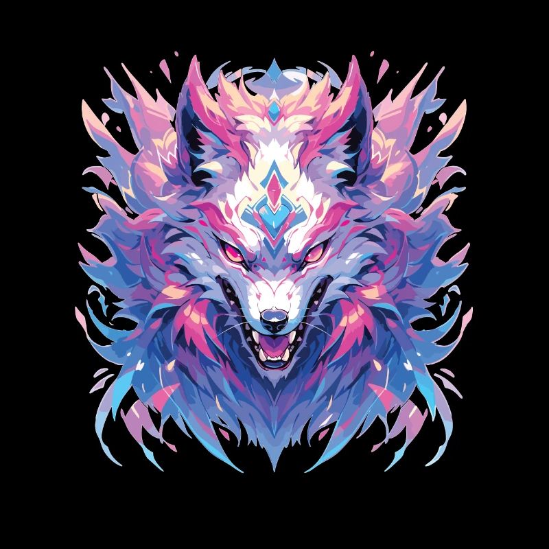 Wolf Wolfskopf Wölfe Waldbewohner Tiere