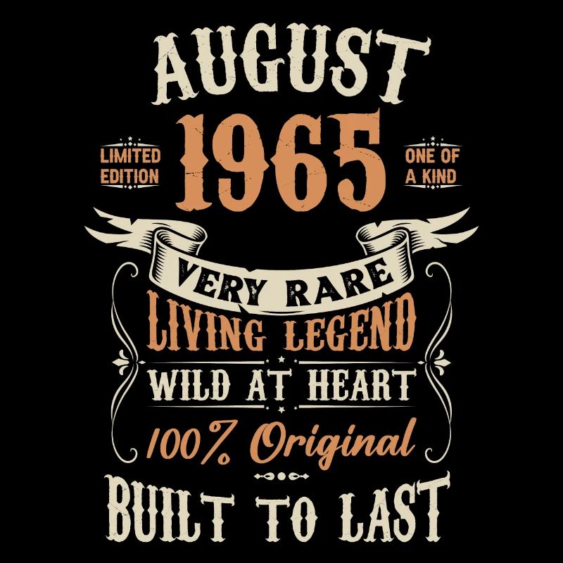 August 1965 Geburtstagsgeschenk