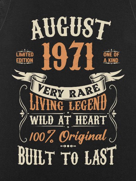 August 1971 Birthday Present