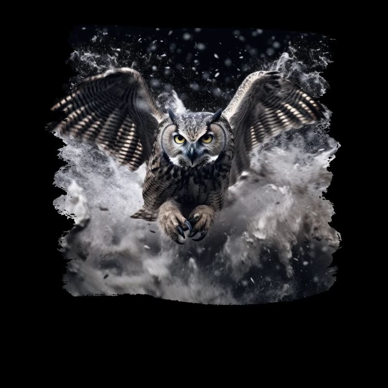Eulen Kauz Owl Uhu Nachteule Eule
