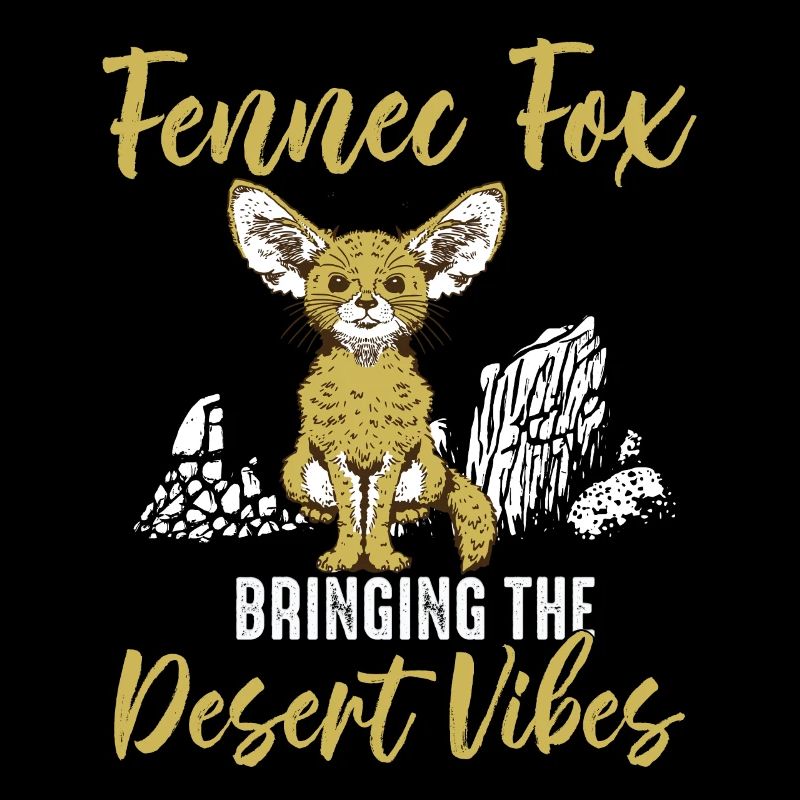 Fennec Foxes Desert Vibes Fennec Fox Propriétaire