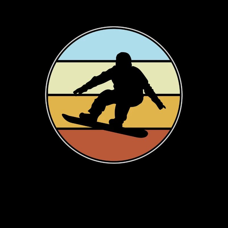 Snowboarding Retro