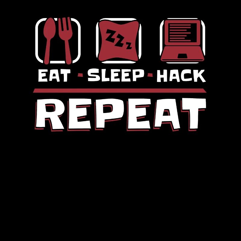 Eat Sleep Hack Repeat Social Engineering Phishing