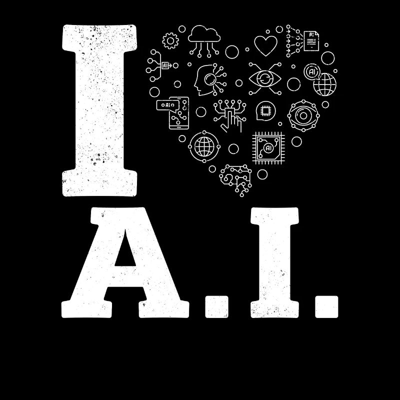 I Love Ai - Artificial Intelligence Machine Learni