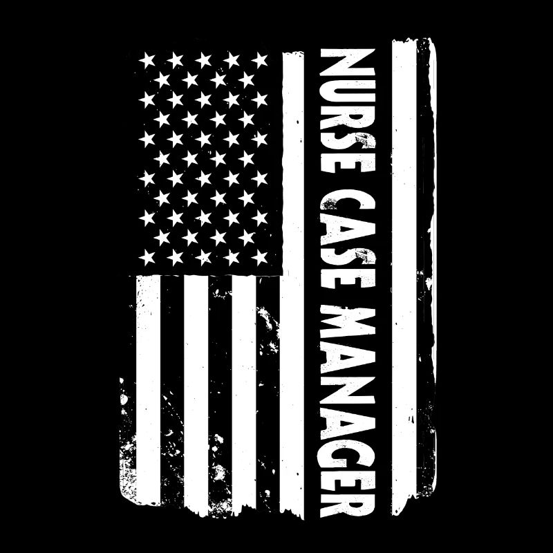 Nursing Manager USA Flag