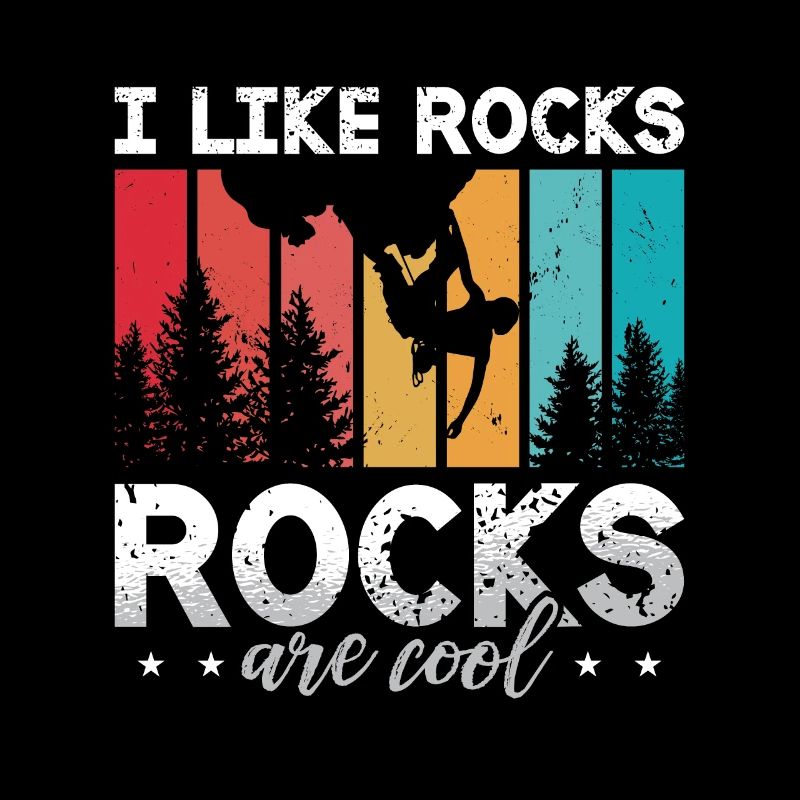 Rock Climbing I Like Rocks Rocks Are Retro Boulder