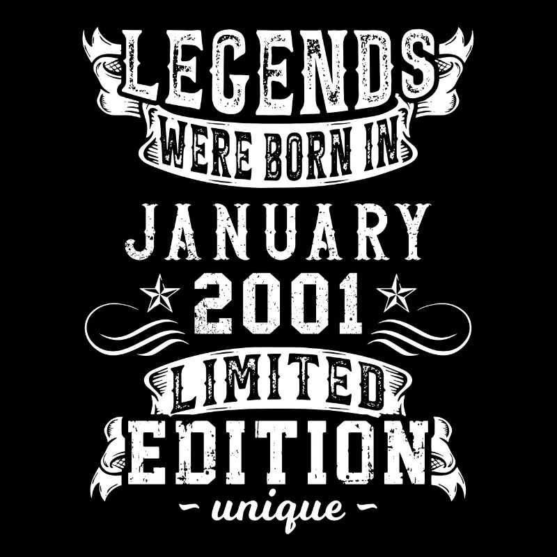 Anniversaire Janvier 2001 année Edition Limitée