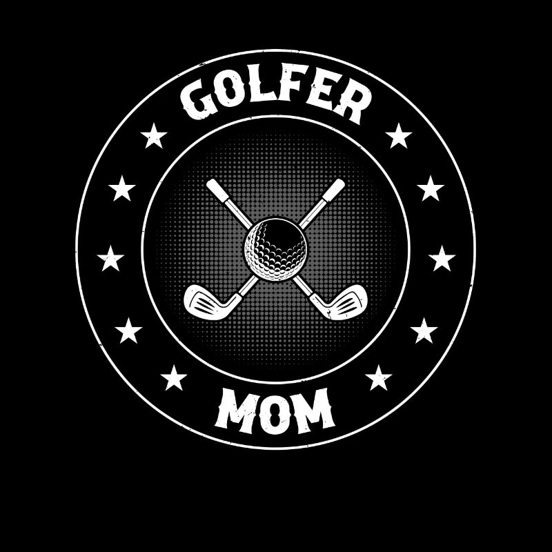 Joueuse de golf Mama Golfeuse Golf - Golfeuse Maman
