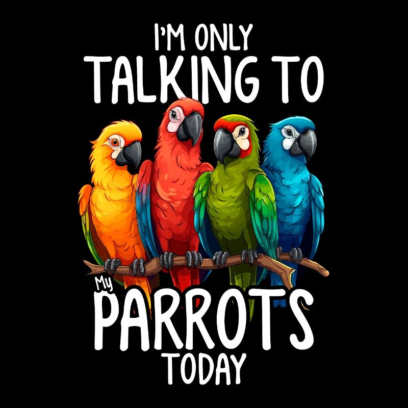 Parrot Talking Funny Parrot Bird Enthusiast