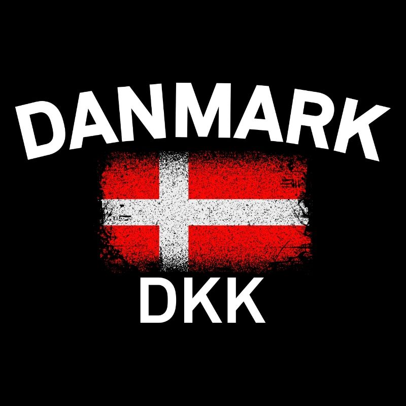 Drapeau danois Grunge Nordic Pride