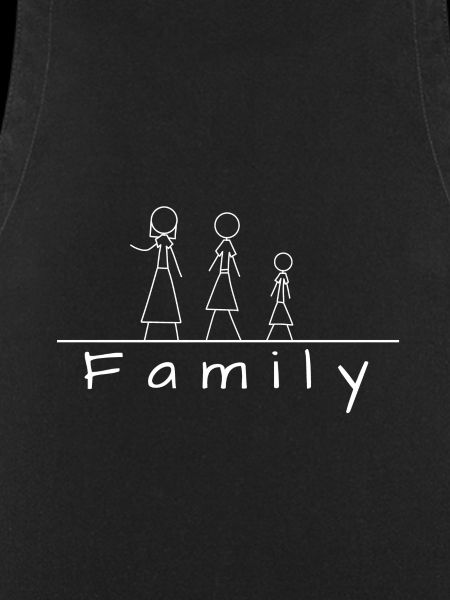 Stick figure family