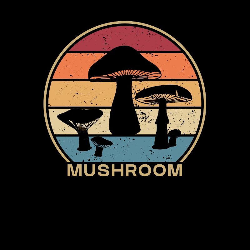 Retro Identification de la cueillette de champignons