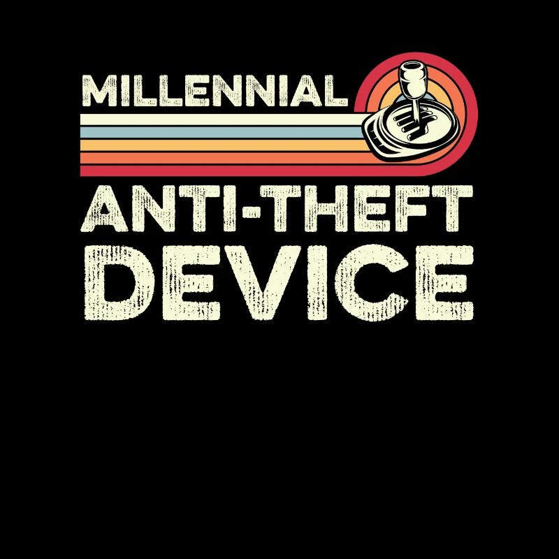 Millennial Anti Theft Device Stick Shift Car