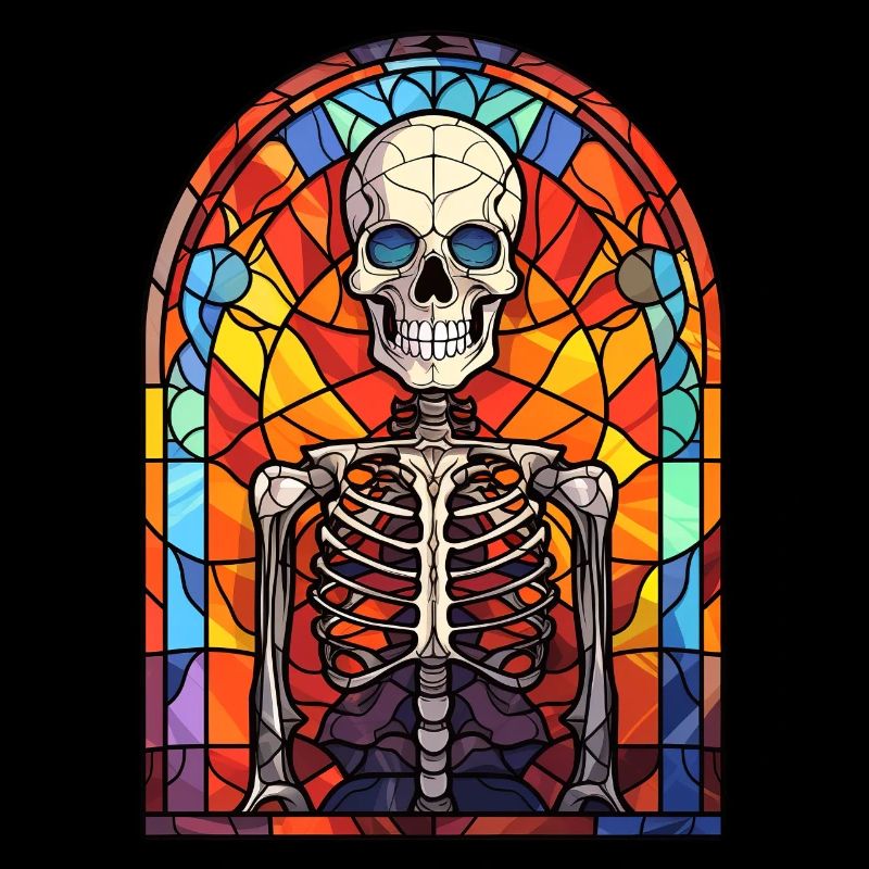 Vitrail d’Halloween