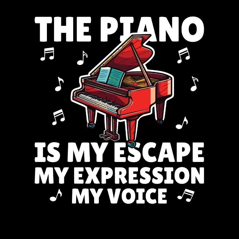 Le piano est mon évasion mon expression ma voix