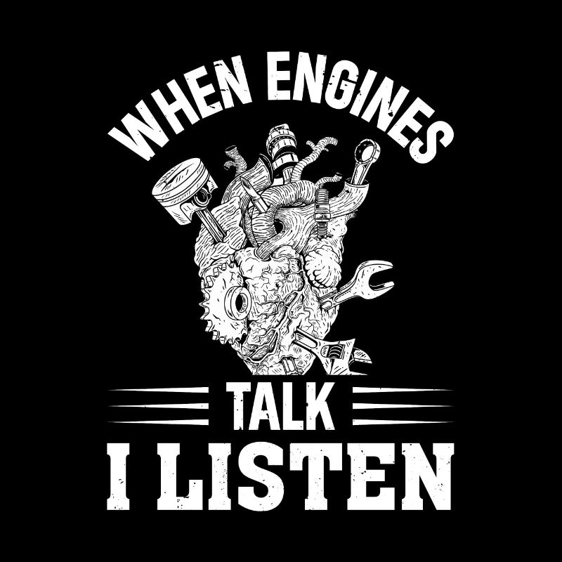 Car Mechanic - When engines Talk I Listen - Auto M