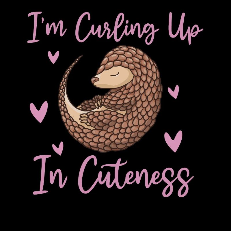 Se pelotonner dans des pangolins mignons