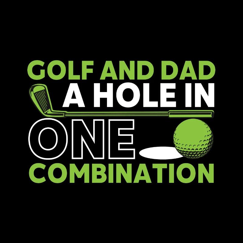 Golfspieler Papa Golf