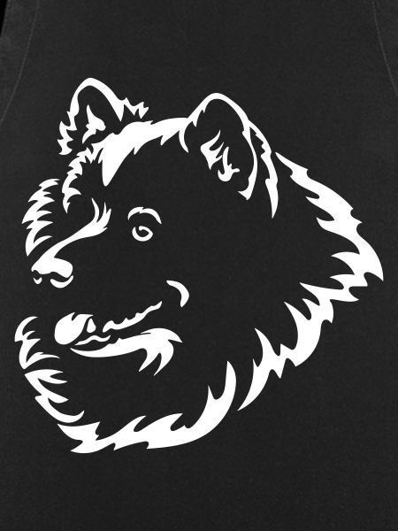 Samoyed Head "Black Edition"