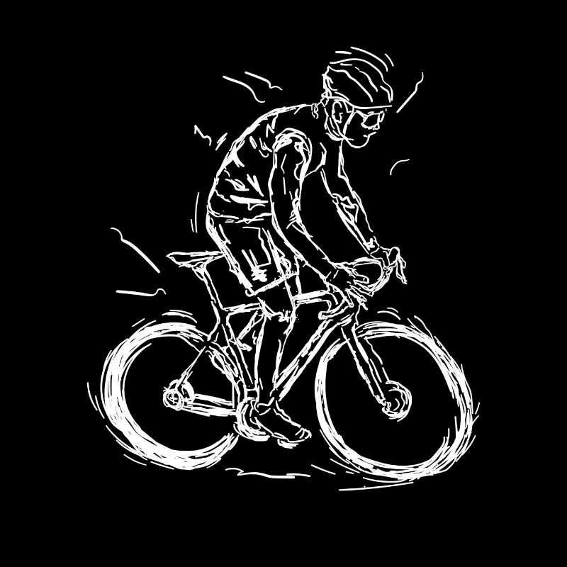 Dessin cycliste