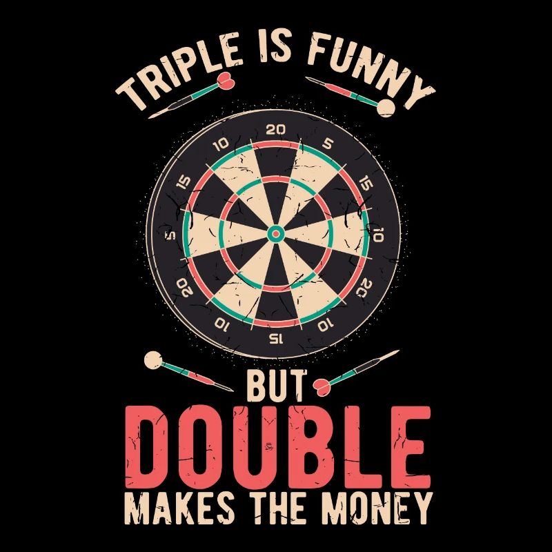 Le triple fléchettes est drôle double rapporte de l’argent