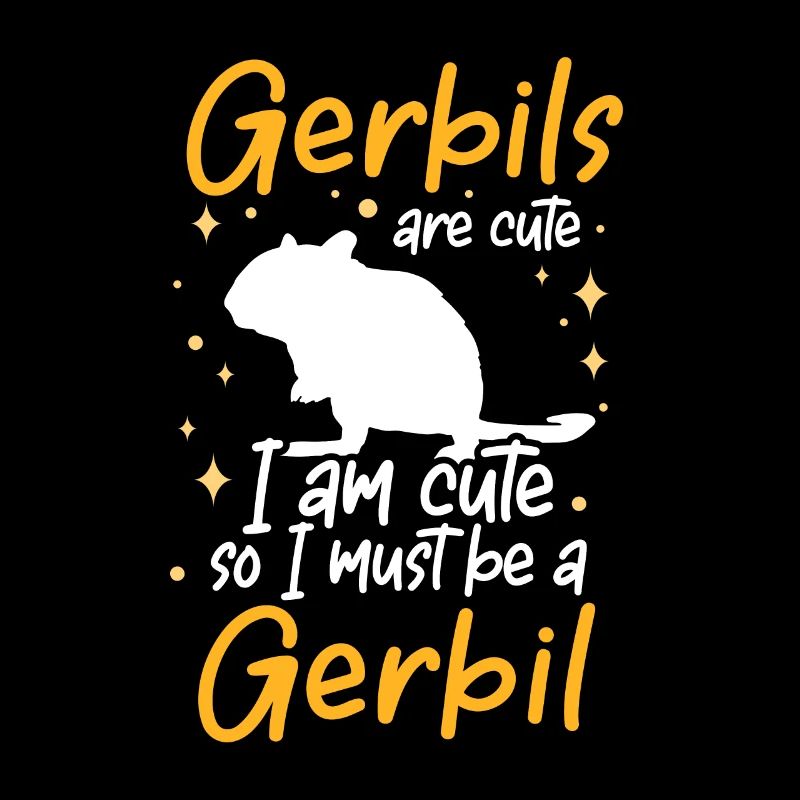 Je suis un rongeur gerbille Gerbille