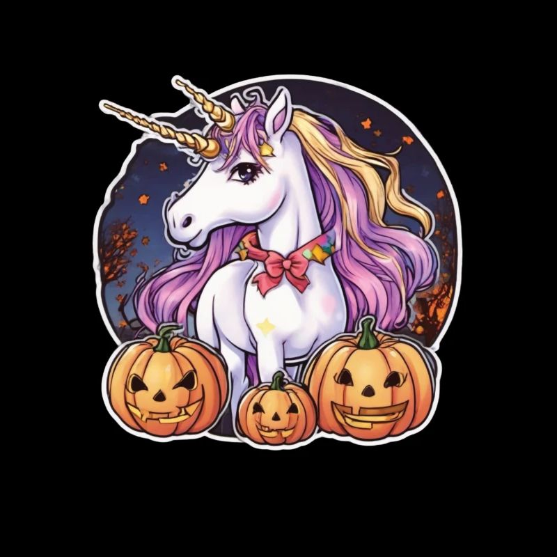 Einhorn Halloween Einhörner Unicorn Helloween