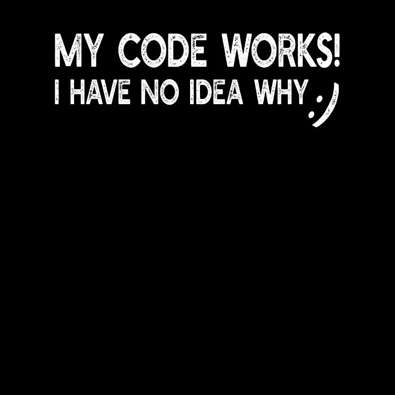 My code works! i have no idea why - Funny Program
