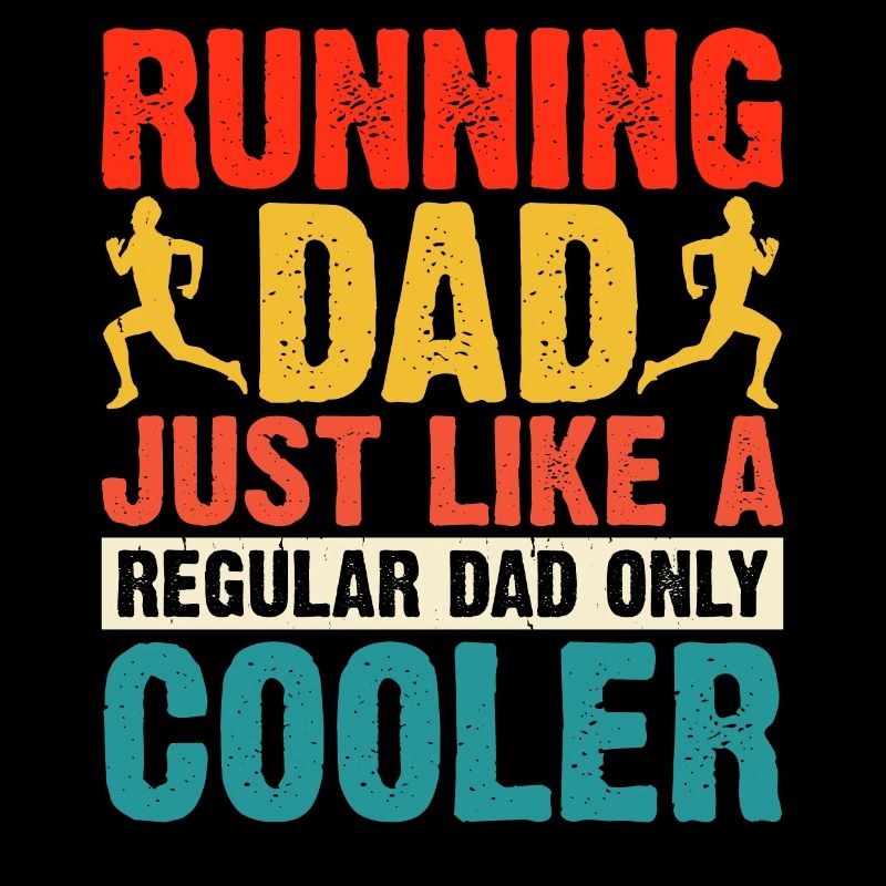 Jogging Running Marathon Dad