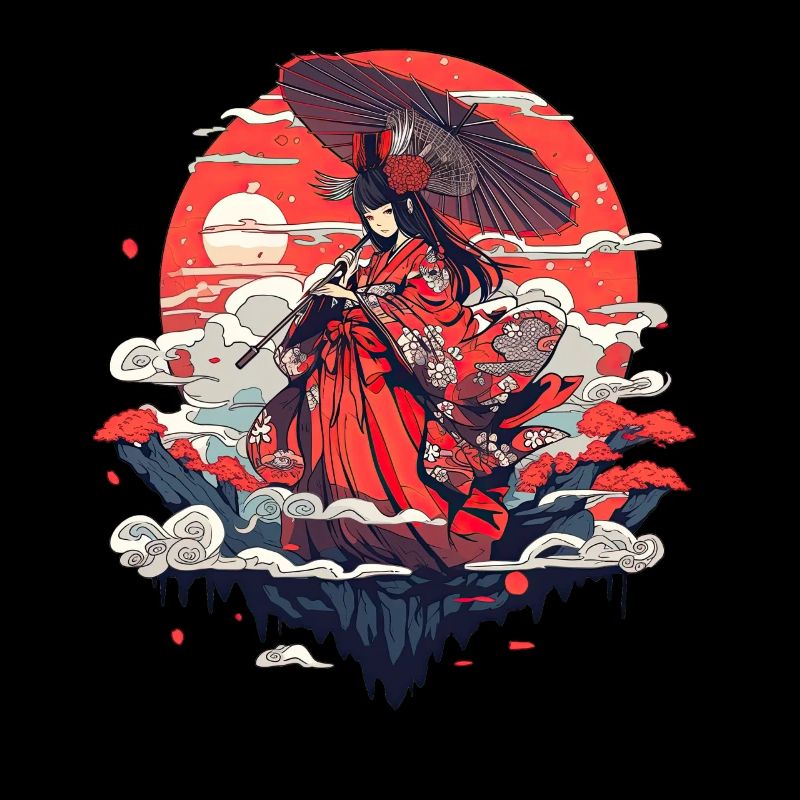 Asien 80er Japanischer Retro Samurais Samurai