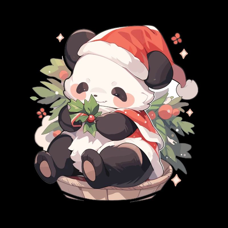 Panda Noël Panda Pandas Panda Noël