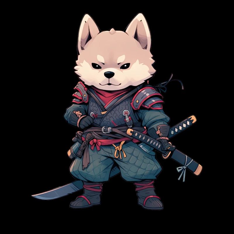 Asien Corki Japanischer Samurais Samurai