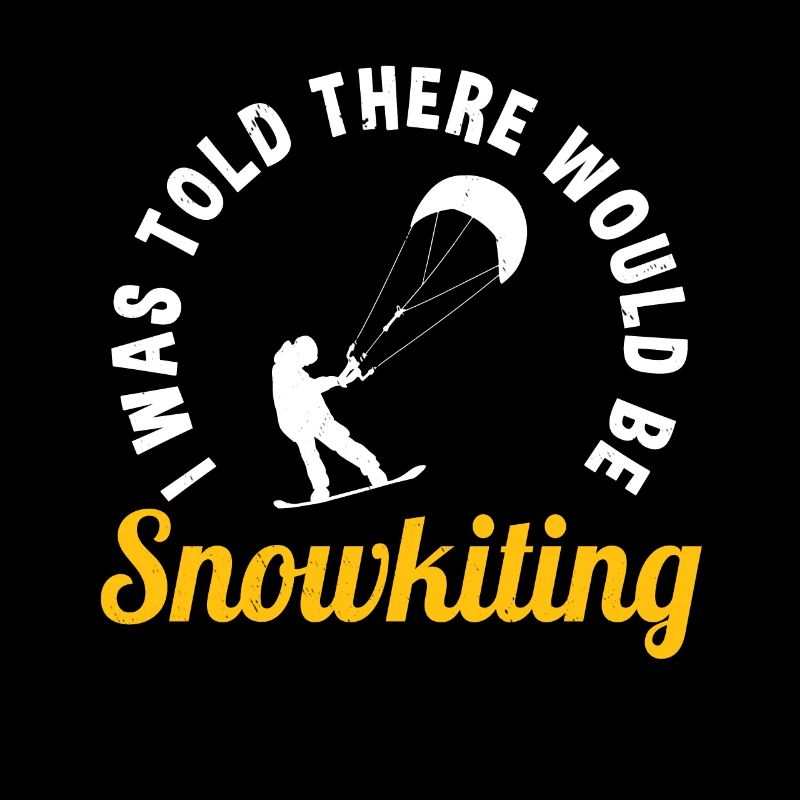 Drôle de dicton de snowkite