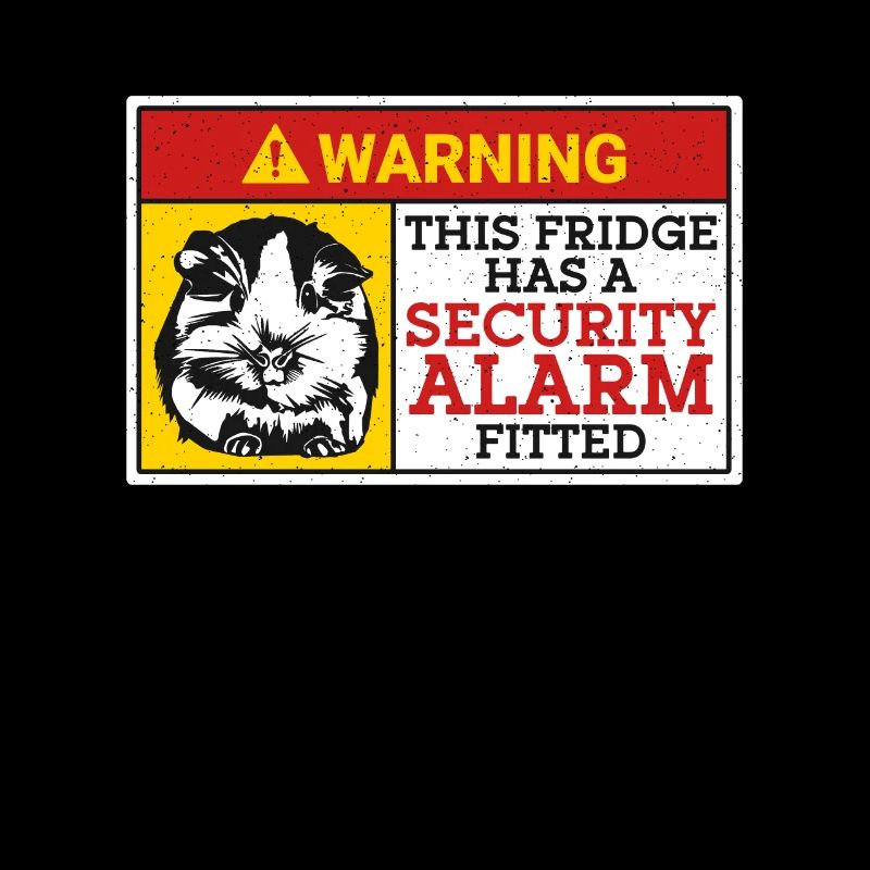 Guinea Pig Warning This Fridge Has A Security Cavy