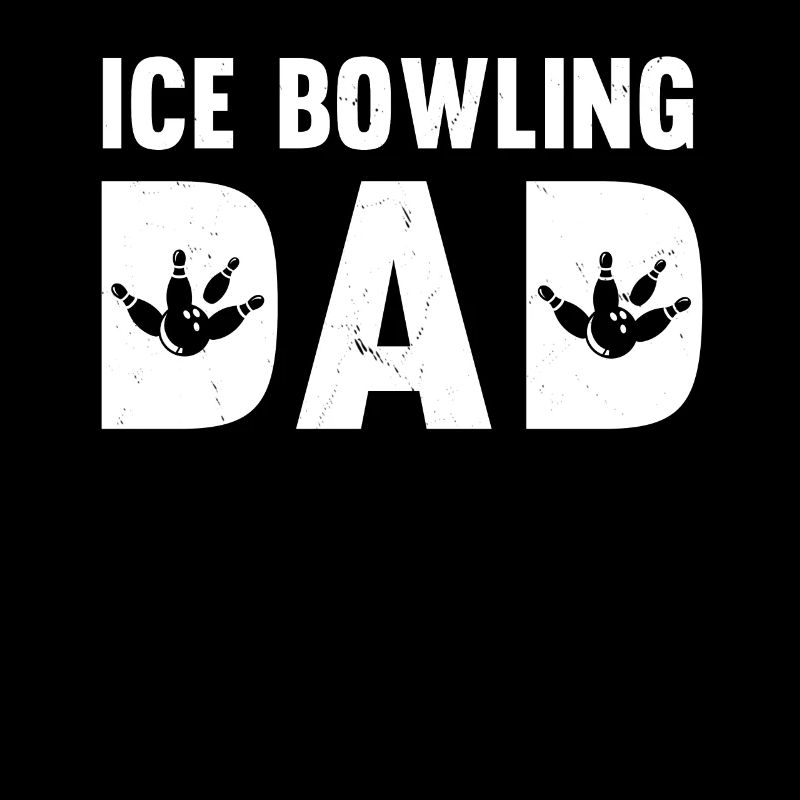 Papa de quilles sur glace