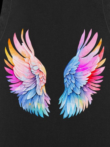 Rainbow Angel Wings