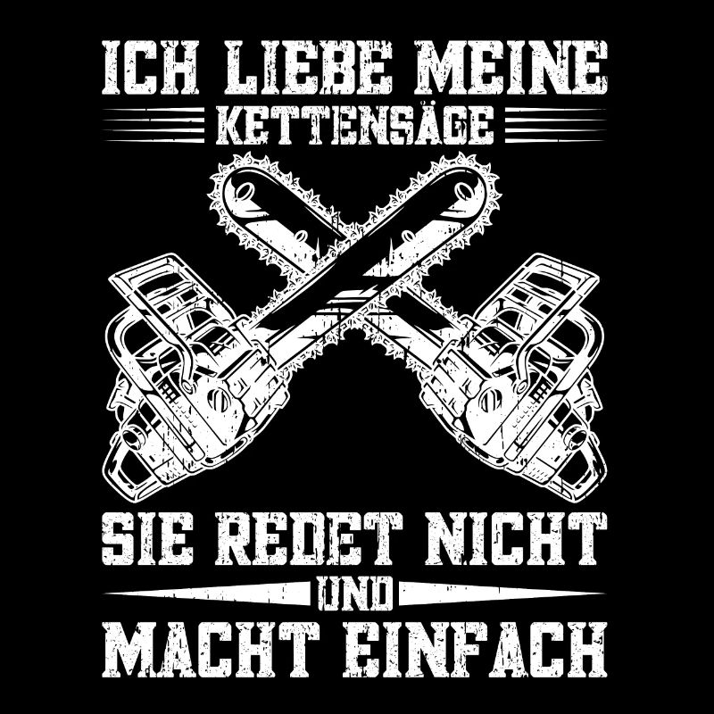 Waldarbeiter Kettensäge Waldarbeiter Werkzeug